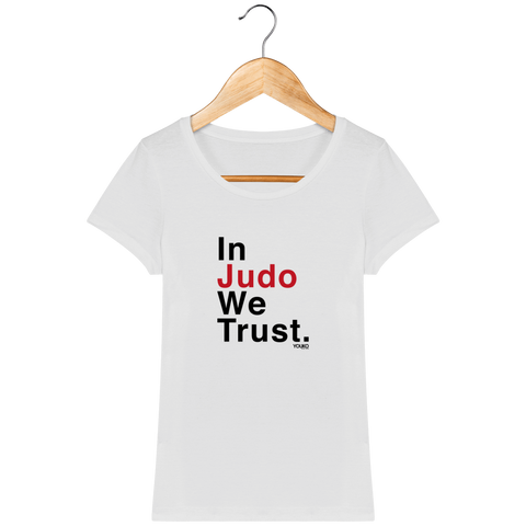 T-SHIRT FEMME - IN JUDO WE TRUST Tunetoo