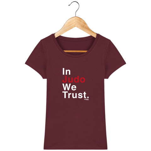 T-SHIRT FEMME - IN JUDO WE TRUST Tunetoo