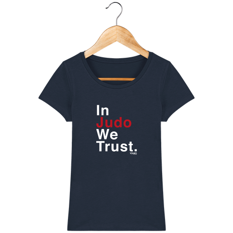 T-SHIRT FEMME - IN JUDO WE TRUST Tunetoo