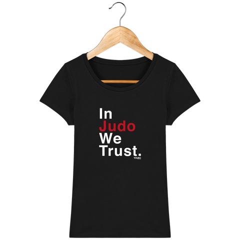 T-SHIRT FEMME - IN JUDO WE TRUST Tunetoo