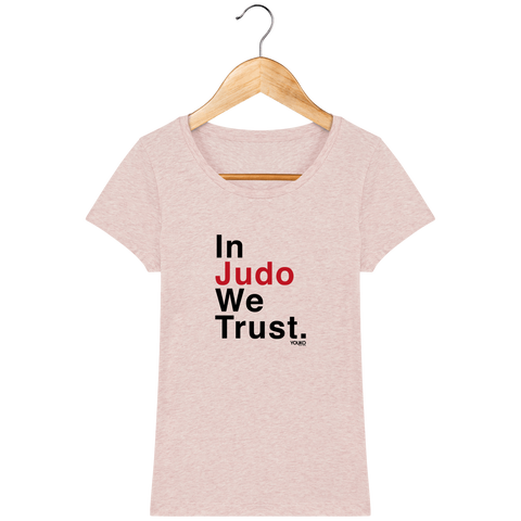 T-SHIRT FEMME - IN JUDO WE TRUST Tunetoo