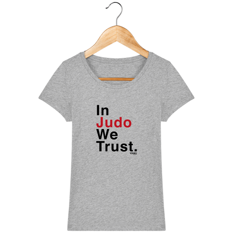 T-SHIRT FEMME - IN JUDO WE TRUST Tunetoo