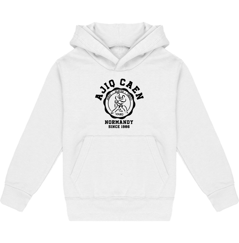 SWEAT SHIRT CAPUCHE ENFANT - AJIQ CAEN CLASSIC Tunetoo