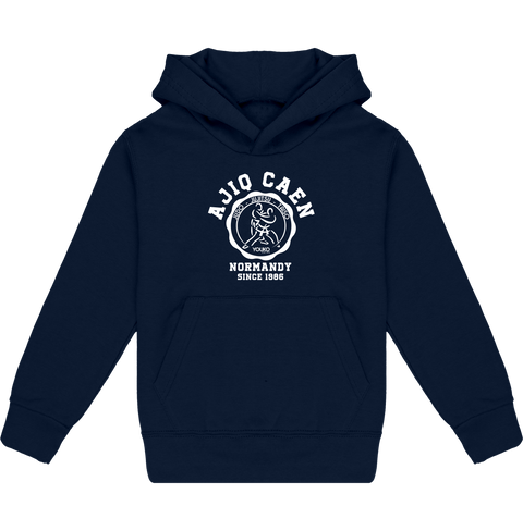 SWEAT SHIRT CAPUCHE ENFANT - AJIQ CAEN CLASSIC Tunetoo